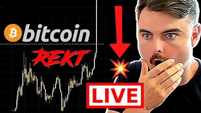 WILL BITCOIN SURVIVE THIS DUMP!!!!!!!!!!! 💥 - (REKT CITY!)