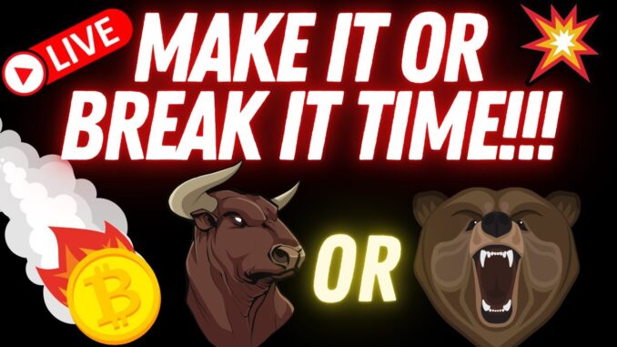 🔴BITCOIN ABOUT TO MAKE MASSIVE MOVE !!! CRYPTO BULL RUN UPDATE - THIS  IS EXACTLY WHEN BTC RECOVERS