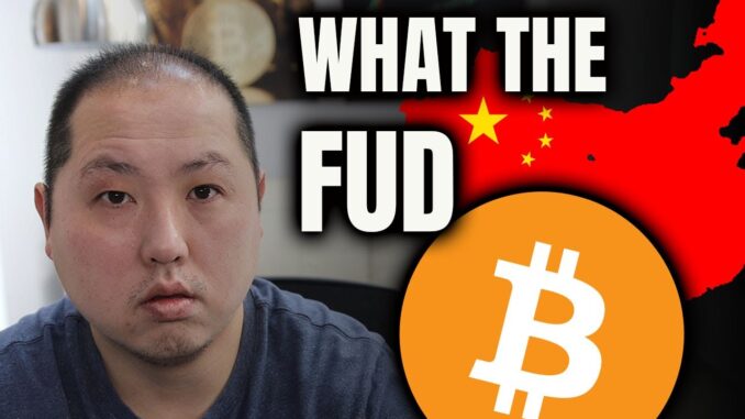 MORE BITCOIN FUD OUT OF CHINA - WHY THIS IS A GOOD THING