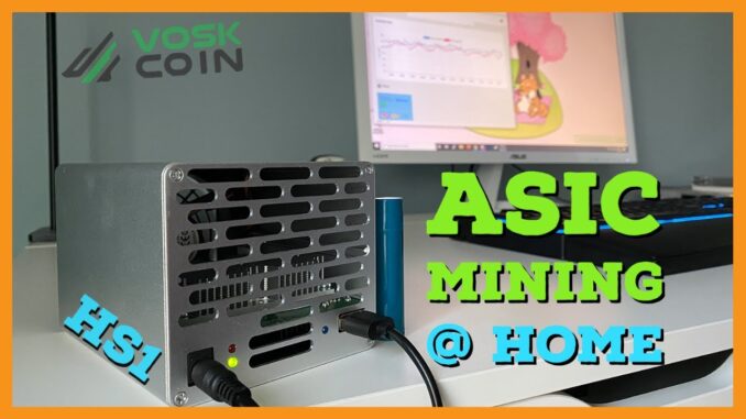 The Best Crypto ASIC Miner for Residential Mining - Goldshell HS1 Review
