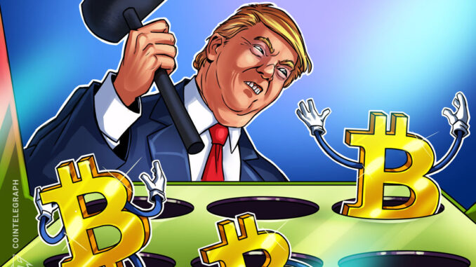 Trump calls Bitcoin a scam, advocates for dollar hegemony