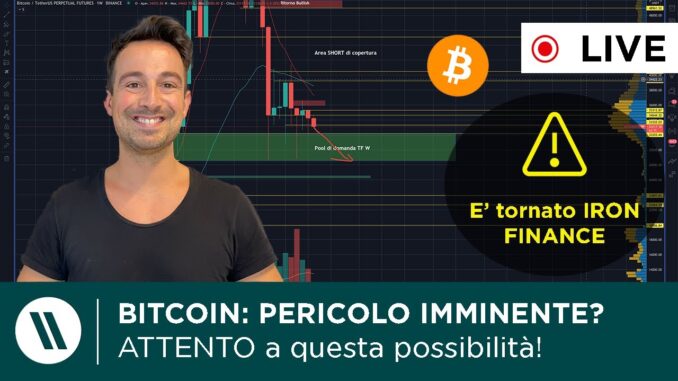 BITCOIN: PERICOLO IMMINENTE!!! | Se succede QUESTO, fai ATTENZIONE!