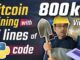 Bitcoin mining with 15 lines of python code | Python Bitcoin Tutorial