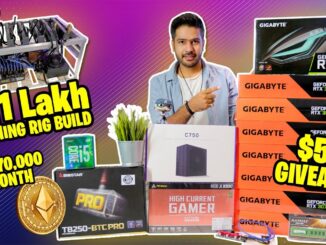 Massive ₹11 Lakh Ethereum Mining Rig Build | 8x RTX 3070 | $500 Giveaway