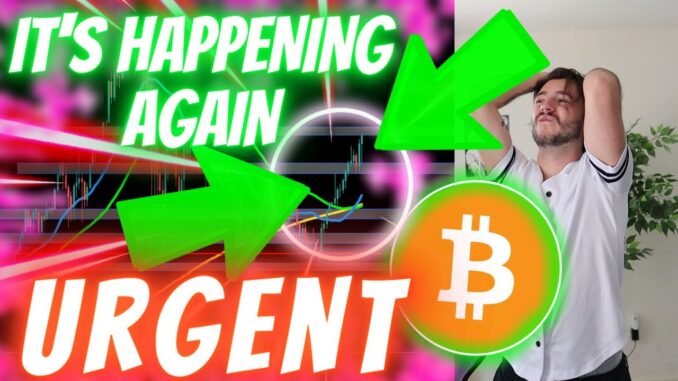 HERE IT COMES!!! BITCOIN IS MOMENTS FROM DOING IT AGAIN! - IS ETHEREUM CHANGING IT ALL??