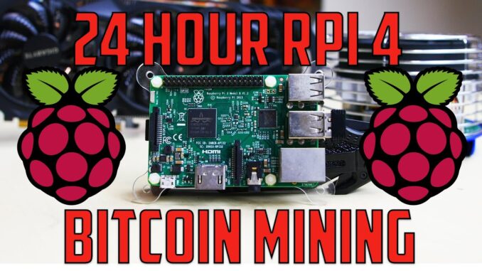 Raspberry Pi 4 Bitcoin Mining For 24 Hours!