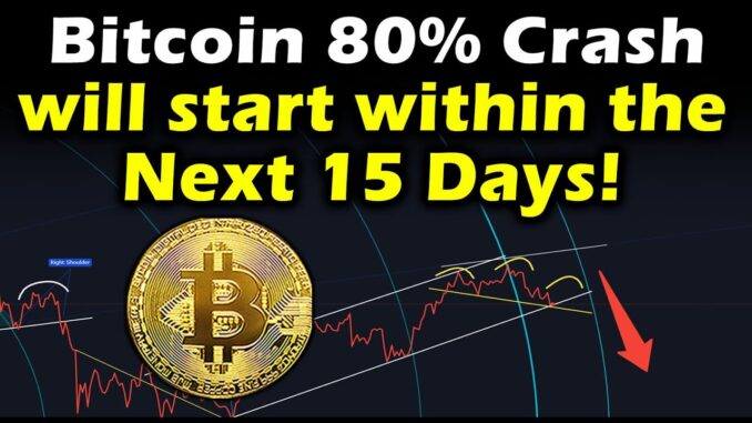 Bitcoin 80% Crash will start within the next 15 days! 2021