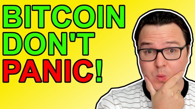 Bitcoin Crashing… Don’t Panic!!!