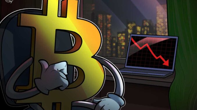 Bitcoin price slips below $47K as stocks, crypto prepare for this week’s FOMC meeting