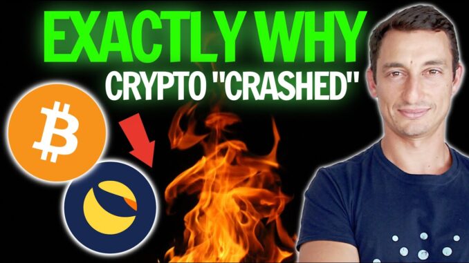 EXACTLY WHY BITCOIN & CRYPTO “CRASHED”! (Wyckoff Update)