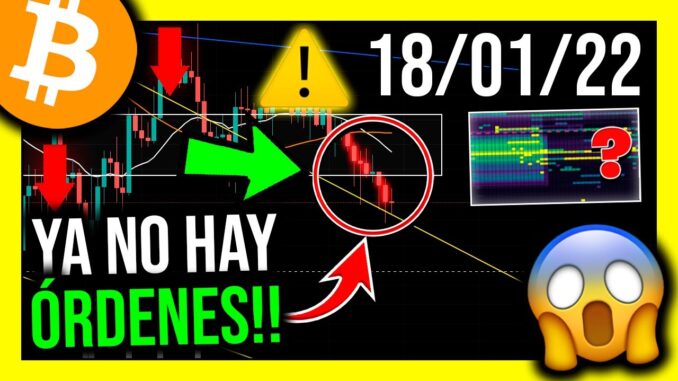 ❌ ¡DESAPARECEN las ÓRDENES de COMPRA en BITCOIN! 🔍 (ANÁLISIS de BITCOIN HOY) ✅