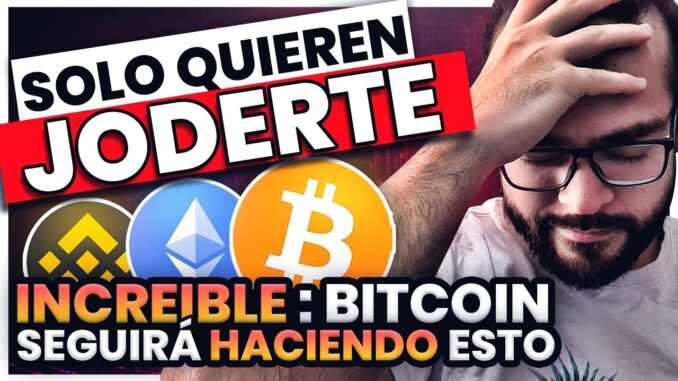 🆘BITCOIN🆘 ¿QUE ESTÁ PASANDO? Estos movimientos.. seguirán mientras estemos en el rango! NO TENDENCIA