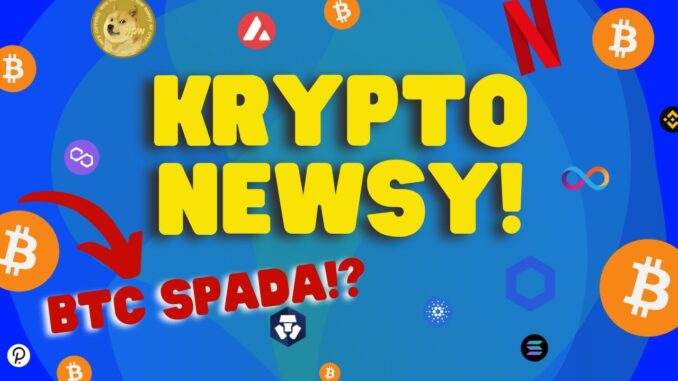 Dlaczego Bitcoin spadł! Biden, Netflix, Chiny, Rosja, Ukraina - Newsy! Kryptowaluty on-chain data