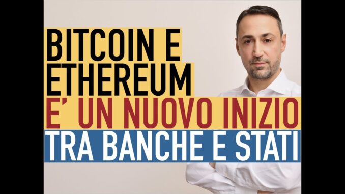 Bitcoin e Ethereum: Il Tempo di fare le Verginelle è finito. Si apre un nuovo inizio