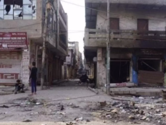 An image of part of the Jamna-paar area in Dehli