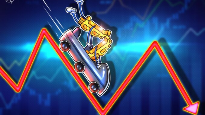 Bitcoin wipes nearly a week of gains in 20 minutes, falling under $41K