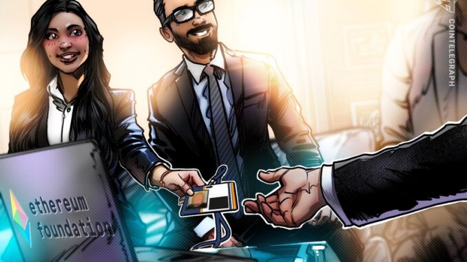 Ethereum Foundation shuffles leadership, splits board and management